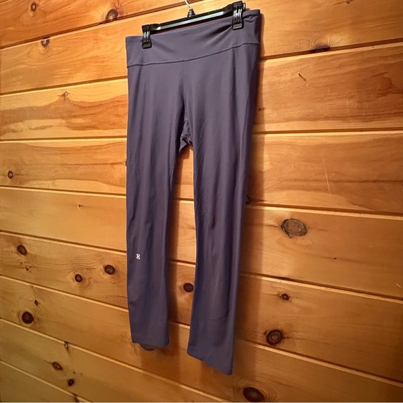 Under Armour Black and White Leggings High Waist Athletic Fit - Picture 1 of 11